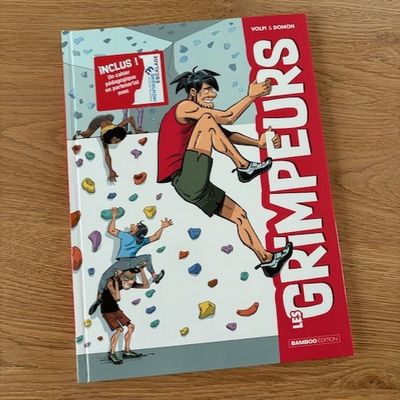 Nous avons découvert le tome 1 Les grimpeurs de Volpi & Domon (Editions Bamboo)