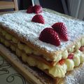 Mille feuille à la fraise