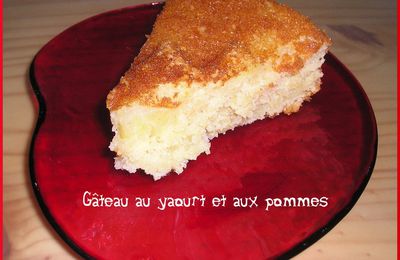 Gâteau au yaourt et aux pommes