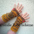 Mitaines femme laine, mitaines d'hiver, féerie d'automne,  * SHOP BOUTIQUE CORALIEZABO ETSY / CORALIE-ZABO-BOHEME UNGRANDMARCHÉ 