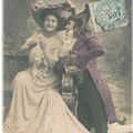 Carte Saint-Valentin - 2 vintage