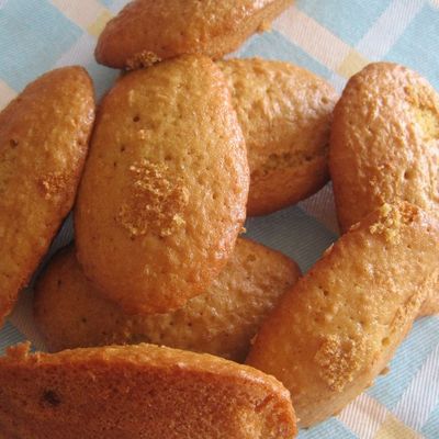 Madeleines au citron