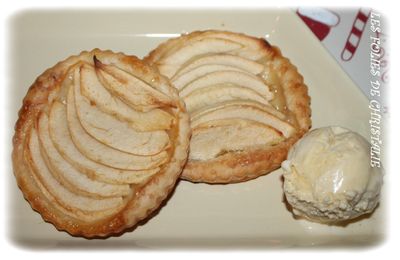 Tartelettes fines aux pommes
