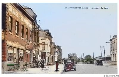 AVESNES SUR HELPE - L'Avenue de la Gare ***