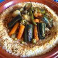 traditionnel couscous marocain!
