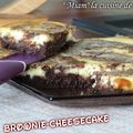 ღ " MIAM " Brownie - Cheesecake