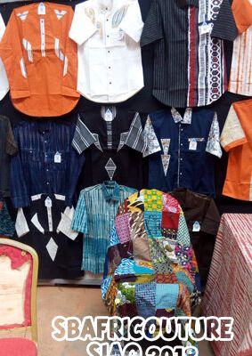 L'atelier de couture SBAFRICOUTURE au SIAO