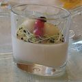 Verrine foie gras et Noix de pétoncle