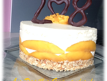 Cheesecake à la mangue