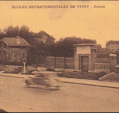 1485 - Ecoles départementales de Vitry - Entrée.