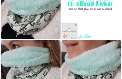 Un snood Kawaï pour l'Hiver (tuto inside)