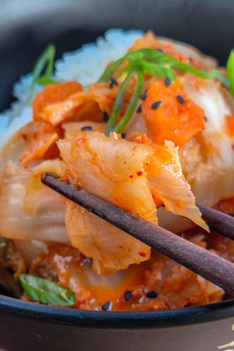 Kimchi rouge facile - recette sur CookAndRoll.eu