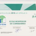 Label éco-école 2018 obtenu