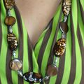 Collier Nacre et Agate