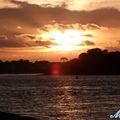 Coucher de soleil sur le Golfe du Morbihan