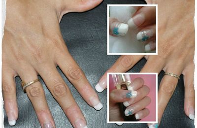 Pose Capsule Gel avec French et Nail Art