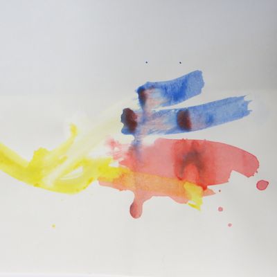 Poème, peinture enfant