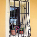une déco -protection fleurie .... très facile à envisager