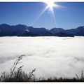 Mer de nuage à l' Alpe d' huez 