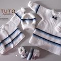 tuto tricot bebe, tricot bb, tutoriel, patron, explications, modèle layette bb a tricoter pdf