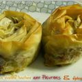 ღ " MIAM " Burek Viande hachée-Poivrons & Épices 