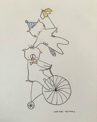 Choumi et Michou font leur cirque