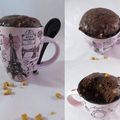 Mug cake caramel salé