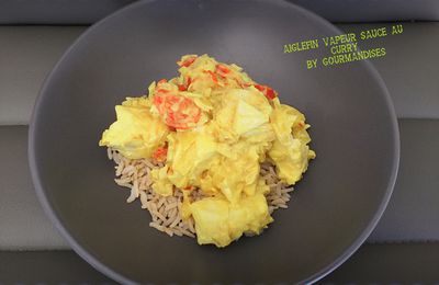 Aiglefin vapeur sauce au curry