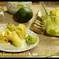 ღ " Miam " Paccheri farcie au crabe & son Pesto d'Avocat