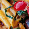 Boulettes de thon et penne