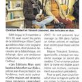 Un retour de presse : article de l'Eveil Normand du 8/11/23.