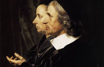 Jan de Bray, Portrait of the Artist's Parents, Salomon de Bray and Anna Westerbaen, 1664