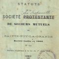Sociétés de Sacours Mutuels en pays foyen