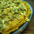 Tourtière aux lentilles rouges croûte au thym & curcuma