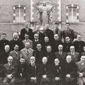 Photo prise le 24 Février 1955, palmes académiques pour 3 professeurs