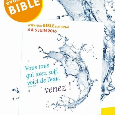 4-5 JUIN - WEEK-END BIBLE - CENTRE 8 - VERSAILLES
