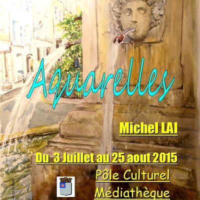 AQUARELLES - CARCES - VAR- 2015