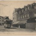 8499 - E - Place et Hôtel de la Gare.