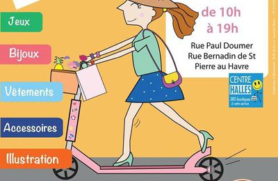 Marché de créateurs rue Paul Doumer 2 juillet 2016