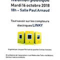 Réunion d'information sur les compteurs LINKY mardi 16 octobre à Marseillan 