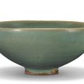 A green 'Jun' bowl, Song-Jin dynasty (960-1234)