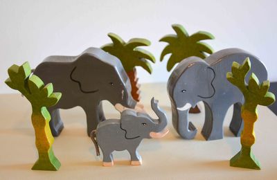 La famille éléphant