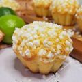 Briochettes citron vert , skyr et sucre perlé 