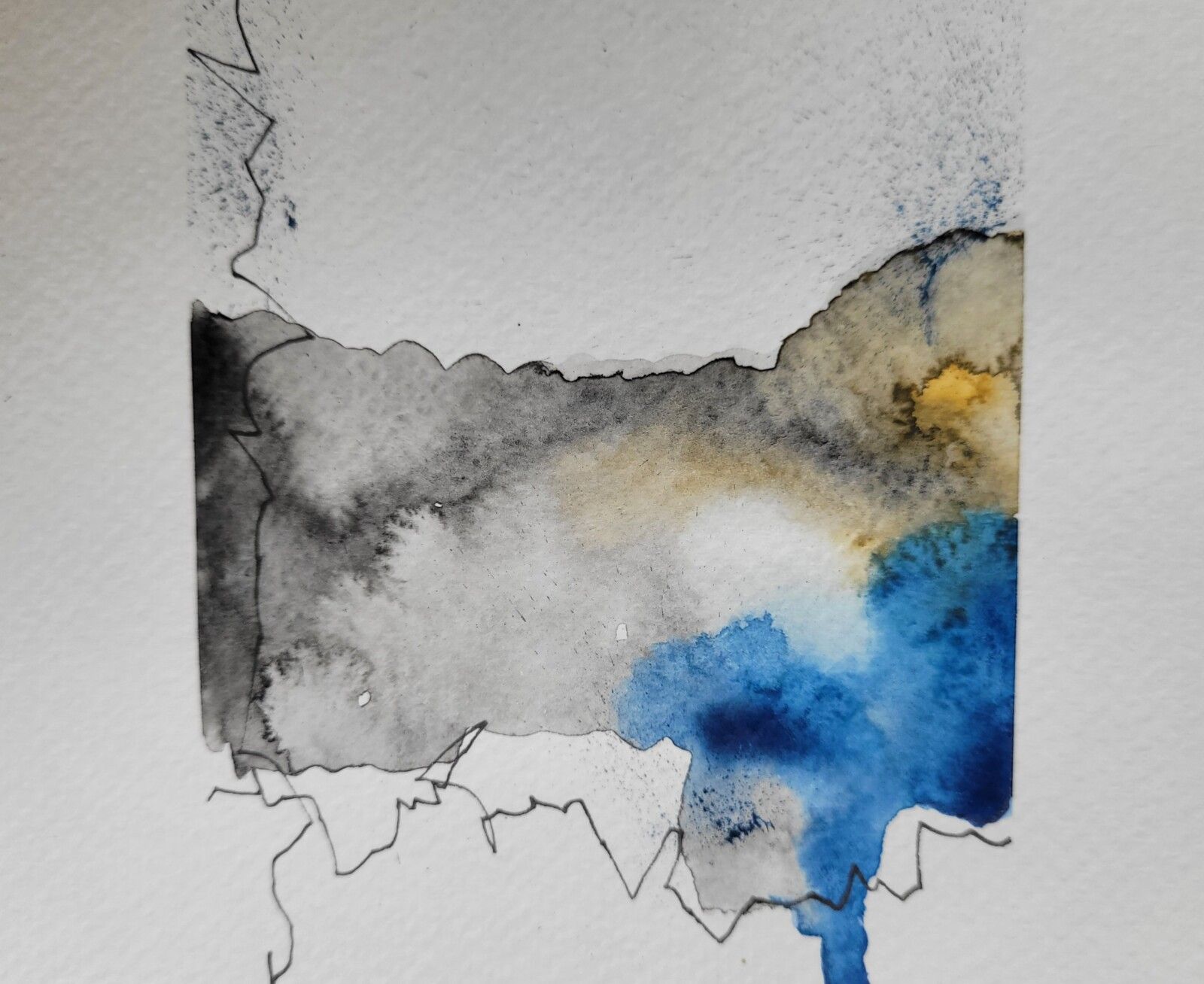 aquarelle calligraphie écriture