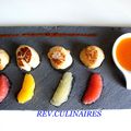 Les Photos de mes recettes de Saint-Jacques à la criée