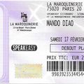 Mando Diao - Samedi 17 Février 2018 - La Maroquinerie (Paris)