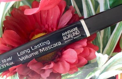 Mon nouveau mascara Bio : Anne Marie Borlind .