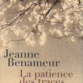 La patience des traces, de Jeanne Benameur (éd. Actes Sud)