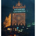 Galeries Lafayette, illuminations de Noël