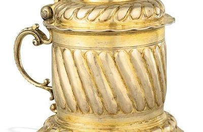 Chope couverte en vermeil par Johann Christoph I Treffler, Augsbourg, vers 1685